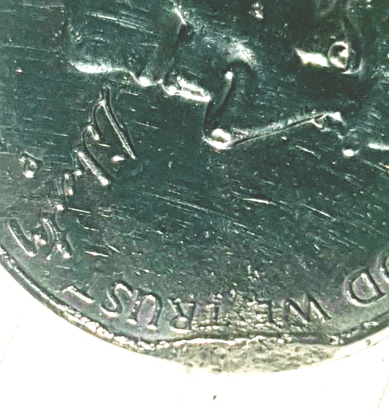 2005-P-Western-Waters-Jefferson-Nickel-With-A-Damaged-Rim